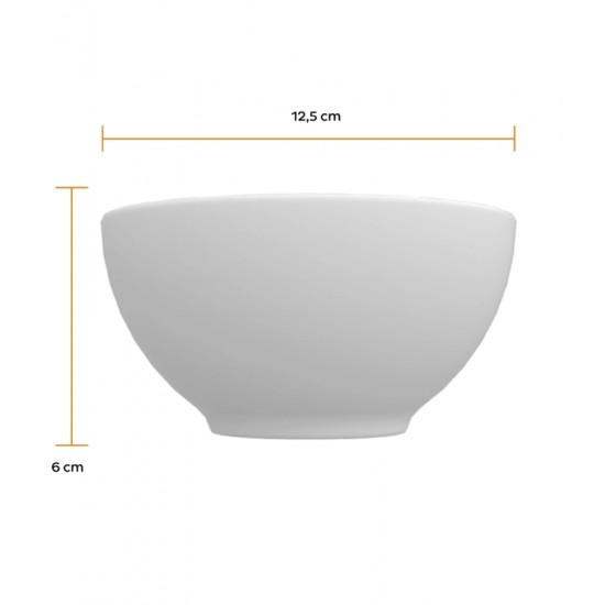 Bowl 400ml 12,5cm Capri Porcelana Germer